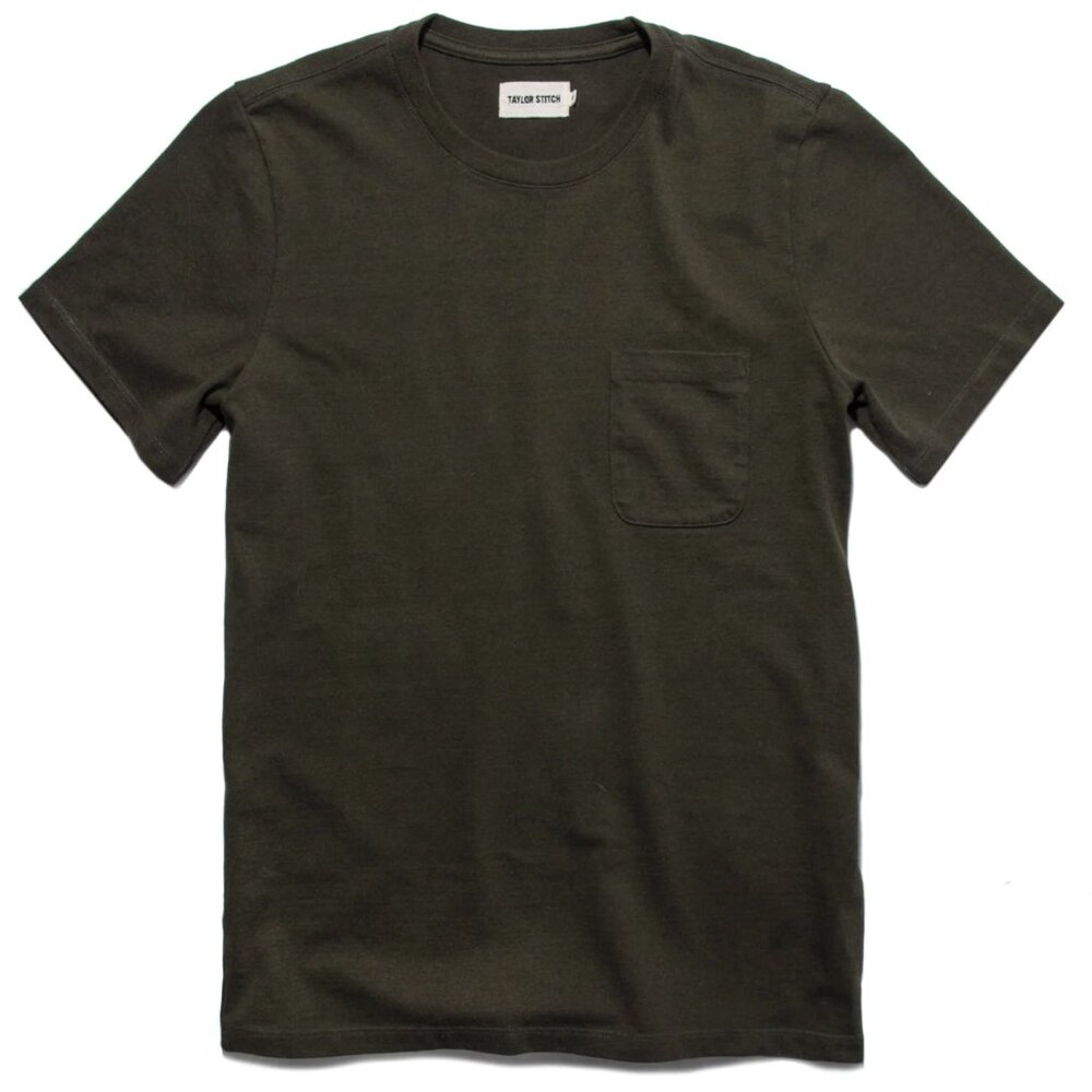Taylor Stitch The Heavy Bag Tee in Cypress